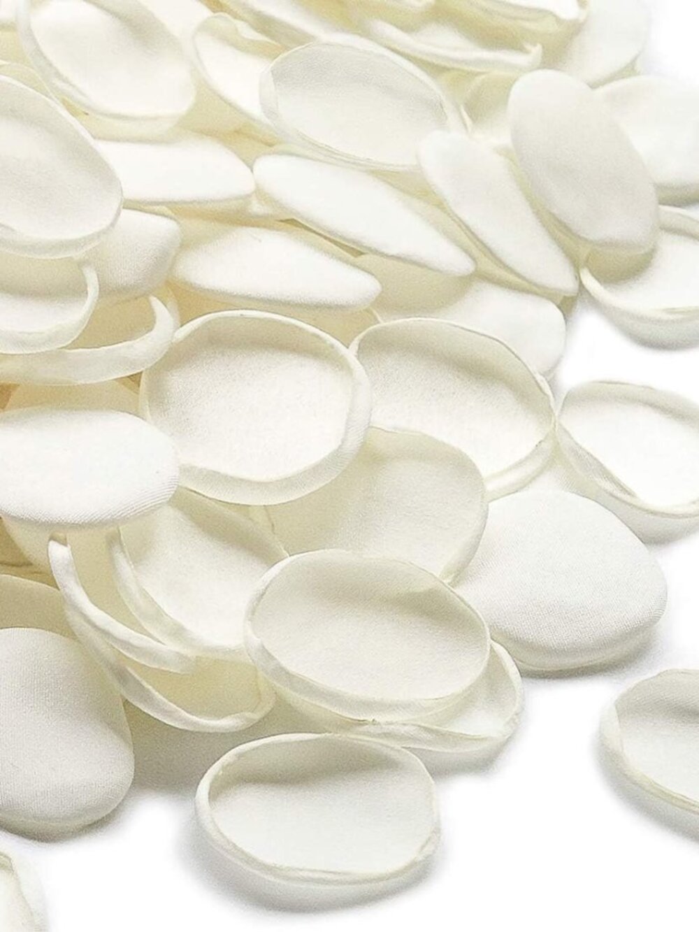 300pcs Rose Petals Ivory Faux Silk Flower Petals for Wedding Flower Girl Basket